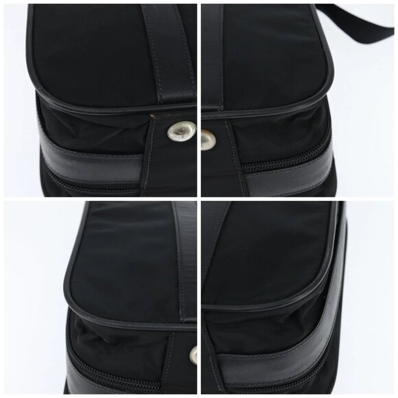 PRADA Business Bag Nylon Black Silver Auth bs30135 - Picture 14 of 16